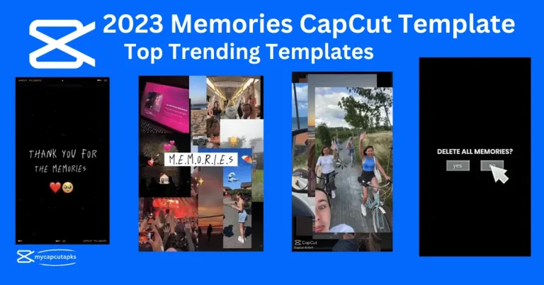 2025 Memories CapCut Template