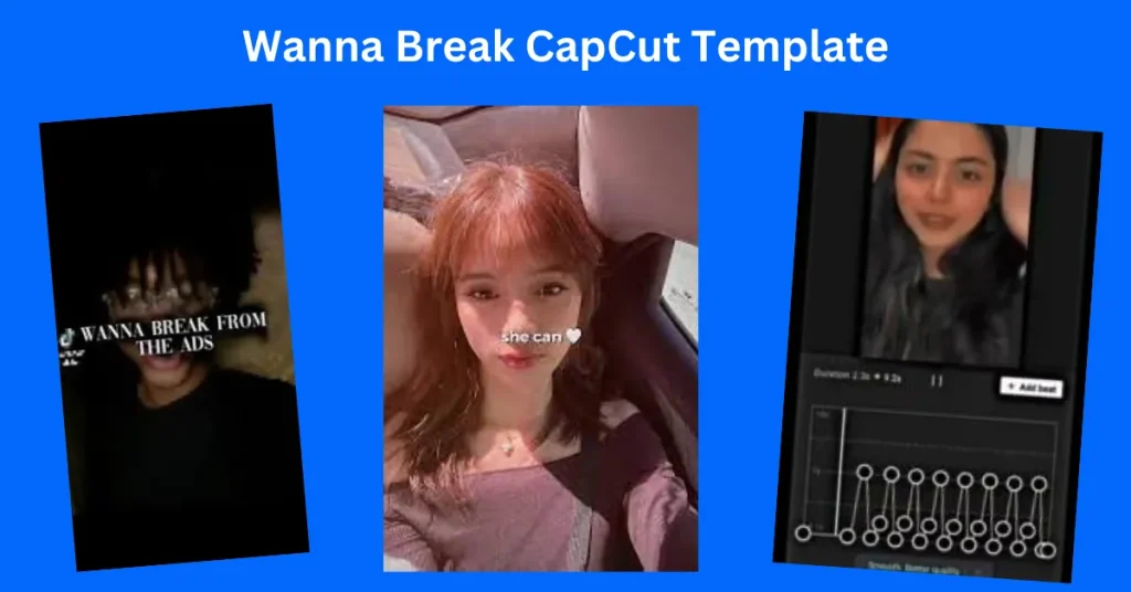 Wanna a Break CapCut Template 23 Wanna Break CapCut Template
